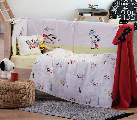 Nef-Nef Homeware Πάντα Κλασική Snoopy Masked Hero 40x187cm