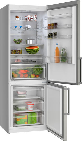 Bosch Ψυγειοκαταψύκτης 440lt Total NoFrost Υ203xΠ70xΒ66.7εκ. Inox KGN497ICT
