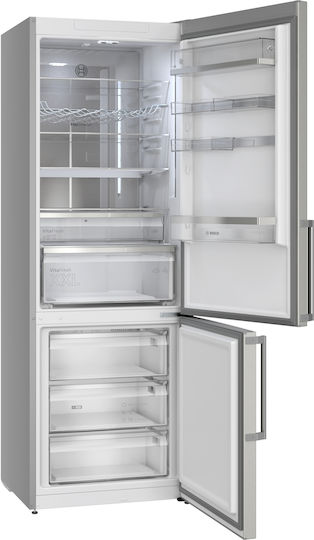 Bosch Ψυγειοκαταψύκτης 440lt Total NoFrost Υ203xΠ70xΒ66.7εκ. Inox KGN49AICT