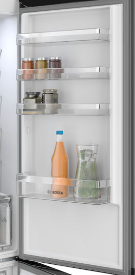 Bosch Kühl-Gefrierkombination 363Es NoFrost H203xB60xT66.5cm. Gray KGN39OCAF