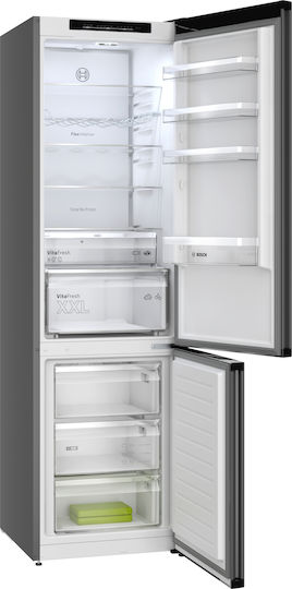 Bosch Kühl-Gefrierkombination 363Es NoFrost H203xB60xT66.5cm. Gray KGN39OCAF