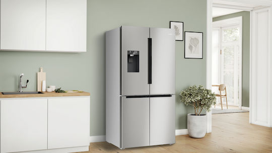Bosch Хладилник Гардероб 574лт В183xШ90.5xД73.1см. Inox KFD96APEA