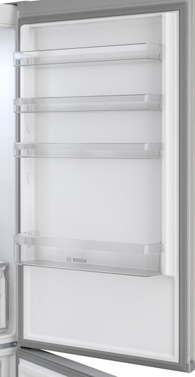 Bosch Frigider-congelator Total NoFrost Înălțime203xLățime70xAdâncime66.7cm Gri KGN492LAF