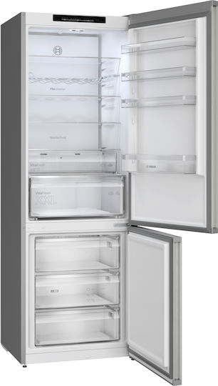 Bosch Frigider-congelator Total NoFrost Înălțime203xLățime70xAdâncime66.7cm Gri KGN492LAF