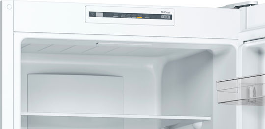 Bosch Fridge-Freezer 282lt Total NoFrost H176xW60xD66cm White KGN33NWEB