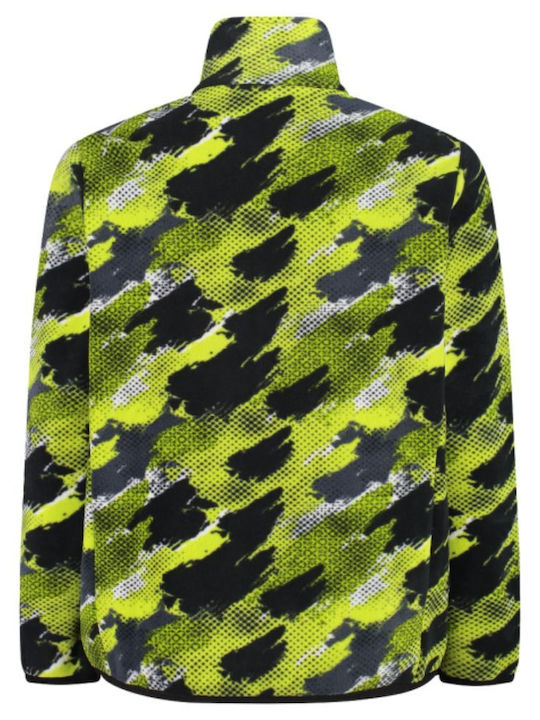 Jachetă fleece pentru copii verde