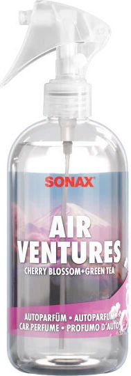Sonax Airventure Auto Lufterfrischer Duft Inneraum Blüte Kirsche und Grüner Tee 300ml