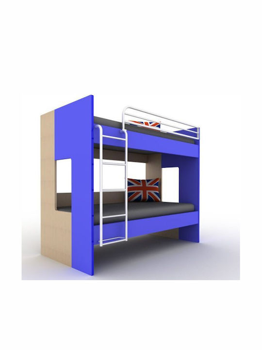 Jigbunk Kinderbett Koje Einzeln Fuchsie für Matratze 90x200cm