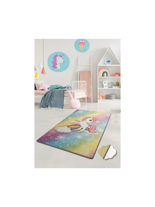 Conceptum Hypnose Kids Synthetic Rug Unicorn 100x160cm