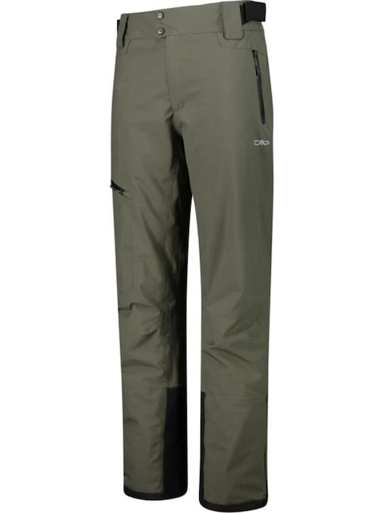 CMP 34W3937-E943 Pantaloni de Schi și Snowboard Pentru Bărbați Verde
