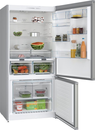 Bosch Ψυγειοκαταψύκτης 631lt Total NoFrost Υ186xΠ86xΒ81εκ. Inox KGN86VIEA