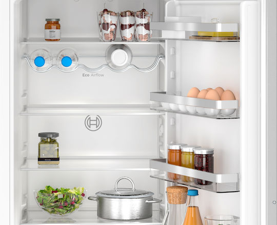 Bosch Combină frigorifică încorporată 290lt NoFrost Î193.5xL55.8xA54.8cm. Alb KIN96VFD0