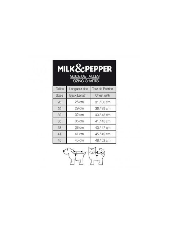 Milk & Pepper Адиаброхо Риза За Кучета Susy Розова S32 32см 40-43см
