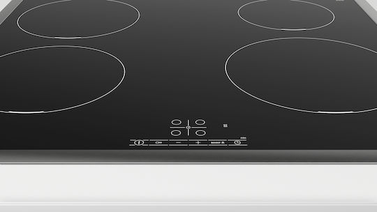 Bosch Serie 4 Induction Cooktop With Frame Autonomous with Child Lock Function 58.3x51.3εκ.