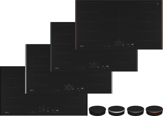 Neff N 90 Smart Induction Cooktop With Frame Autonomous with Child Lock Function 93.4x52.7εκ. Brushed Bronze