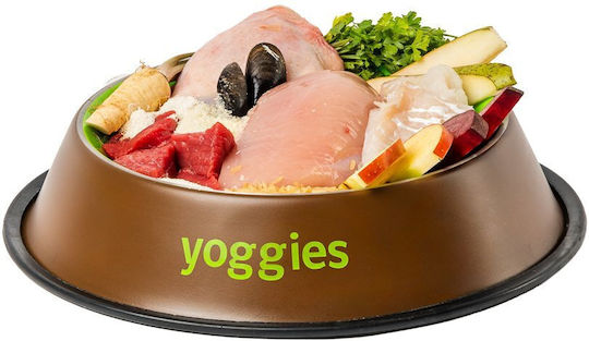 Dry Dog Food Chicken Beef Meat & Probiotics Cold Pressed Yoggies Mini 15kg
