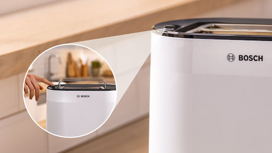 Bosch MyMoment Prăjitor de pâine 2 sloturi 950W Alb