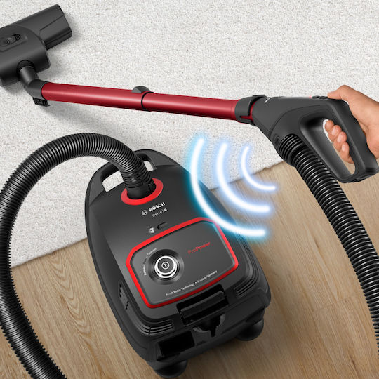 Bosch BGL6POW1 Staubsauger 850W Eingetütet 4Es Schwarz