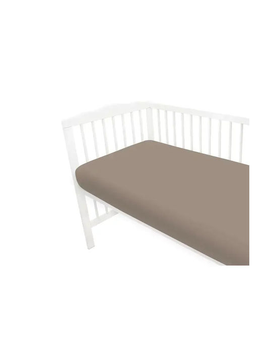 MimiNu Lenjerie De Patut Bebe Pentru Patut Din Bumbac Cu Cauciuc 120x60cm