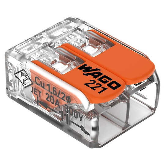 Wago Slim Myf Cleme 2x4mm2 Set 100 Bucăți