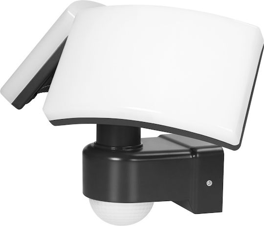 Adviti Waterproof LED Flood Light 20W Natural White 4000K with Motion Sensor IP65
