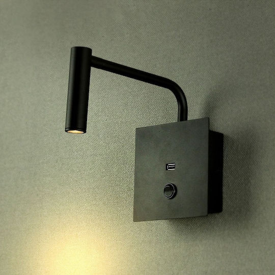 V-TAC V-TAC Wandmontiertes Außenlicht LED IP20 3W mit Warmweißem Licht 9x6x3cm