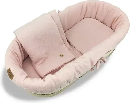 Qmini Set Pentru Cradle Roz Pudrat