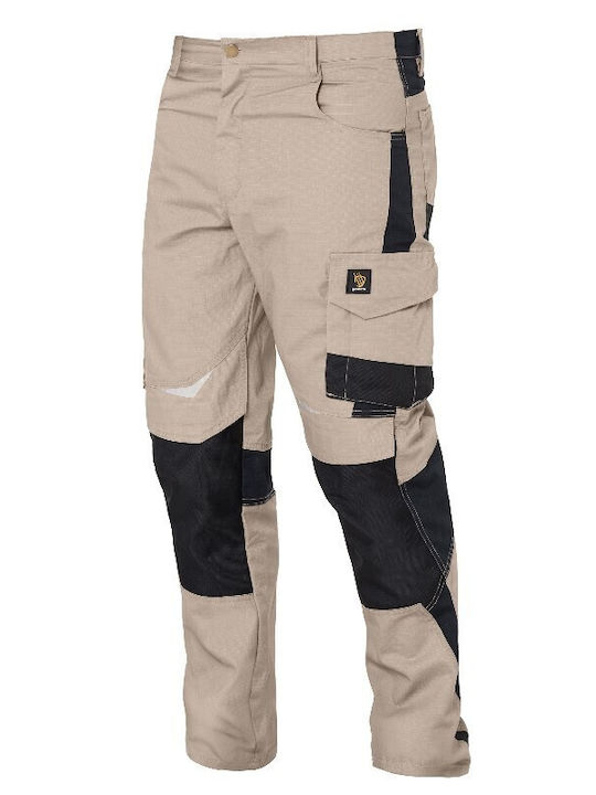 Procera Pantaloni de lucru reflectorizanți și impermeabili Bej