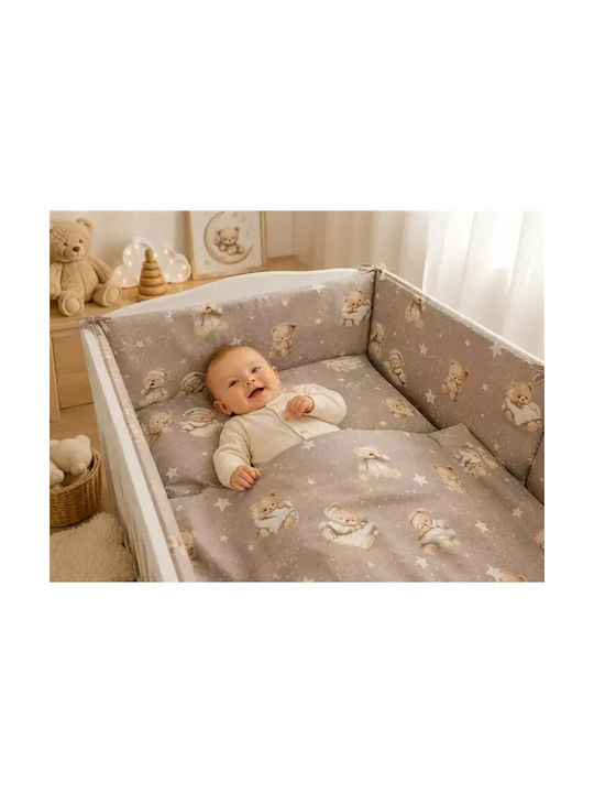 MimiNu Baby Nest Pillow Bedtime Story Beige 55x75cm