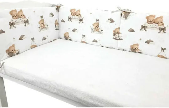 MimiNu Borduri Clasică Internă Teddy Bear Dreams Bej 30x180cm