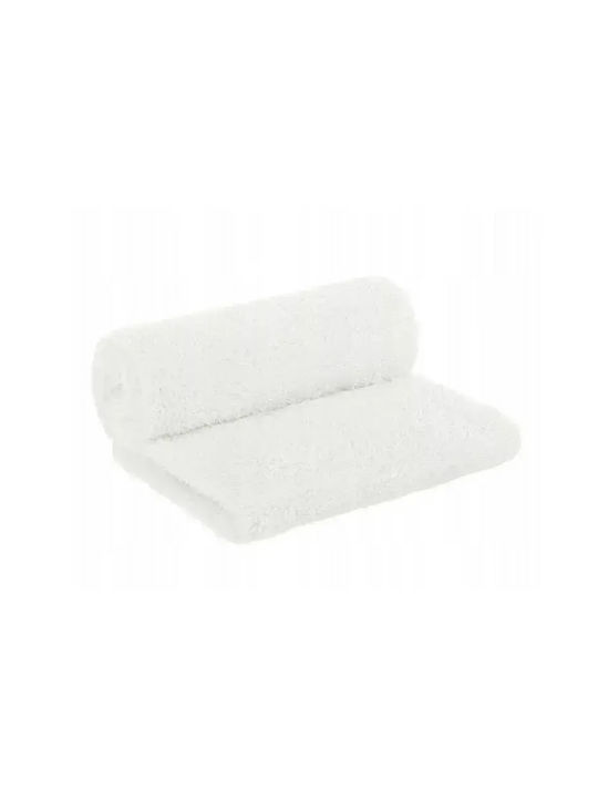 Qmini Nursery Swaddling Blanket Fleece White 75x100cm