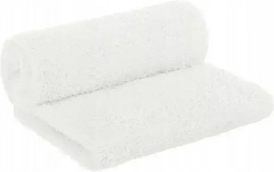 Qmini Κουβέρτα Αγκαλιάς & Λίκνου Fleece Λευκή 75x100εκ.
