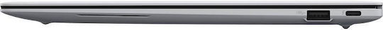 Asus ExpertBook Ultra B9406CAA-TH0728X 14" OLED Ecran tactil 120Hz (Ultra 7-358H/64GB/1TB SSD/W11 Pro) Gri Morn (Tastatură US)