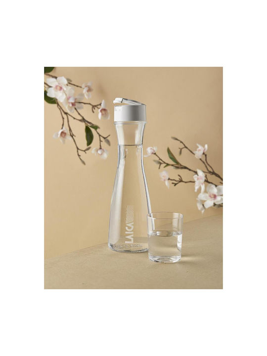 Laica Κανάτα Σερβιρίσματος Γυάλινη με Φίλτρο 1100ml