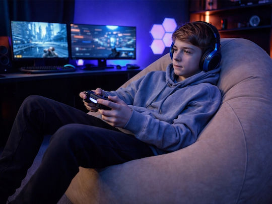Πουφ Πολυθρόνα Φουσκωτή Brown 100x100x65cm