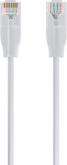 Lanview U/UTP Kat.6 Ethernet Netzwerkkabel 10m Weiß