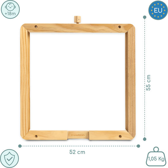 Mamabrum Kids Wooden Beige Photo Frame