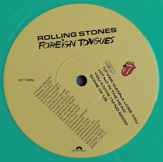 Rolling Stones* Foreign Tongues Vinyl