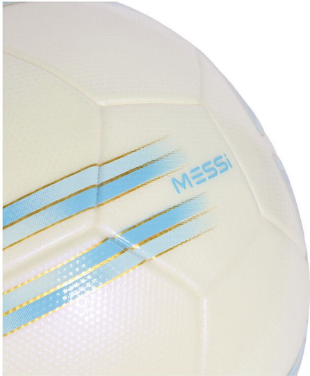 adidas Messi League Soccer Ball Beige
