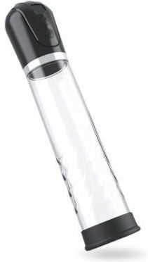 Male Lcd Display Long Tube Automatic Penis Pump Transparent