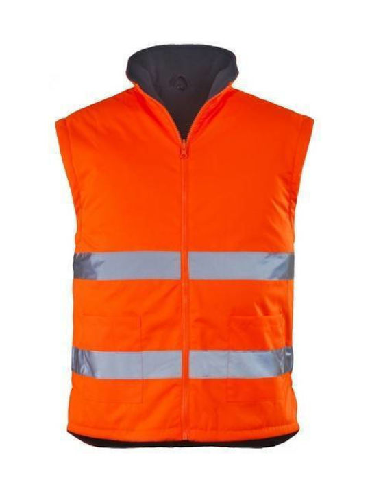 Coverguard Jachete De Lucru Cu Elemente Reflectorizante Pentru Iarnă Albastru
