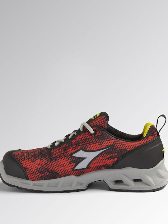 Utility Diadora Stable Impact Παπούτσι Ασφαλείας Μαύρο S1P με Πιστοποίηση ESD,SRC