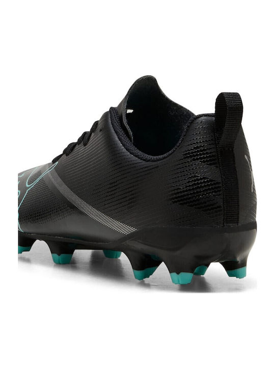 7 Play FG/AG Kinder Fußballschuhe mit Tappen Schwarz