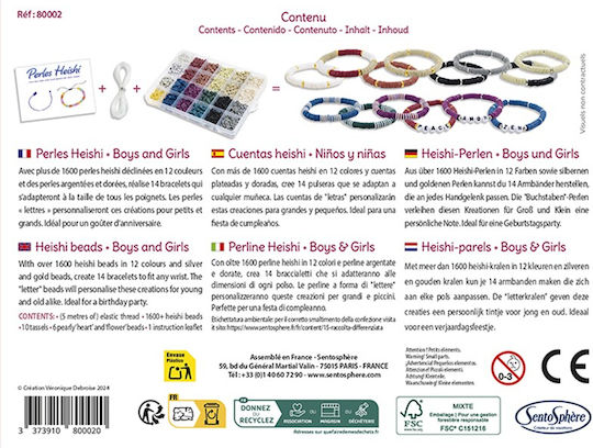 Sentosphere Bijuterii Pearl Bracelets pentru Copii 8+ Ani