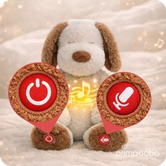 Primabobo Jucărie de Somn cu Lumină și Senzor de Plâns pentru 6+ Luni