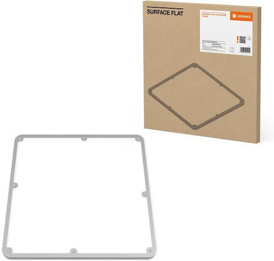 Залив За Задвижване Фенер Surface Flat 330 Квадратно Металическо Сребристо 4099854292910 Ledvance 4099854292910