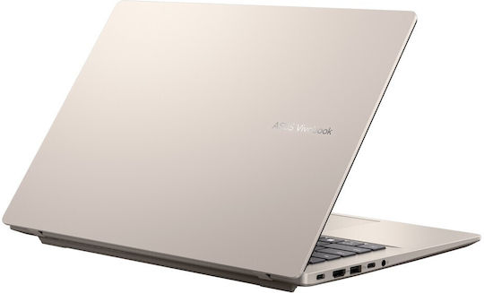 Asus Vivobook 14 M1407KA-LY186W 14" IPS FHD+ (Seria Ryzen AI 300-330/16GB/1TB SSD/W11 Home) Auriu Platinat (Tastatură US)
