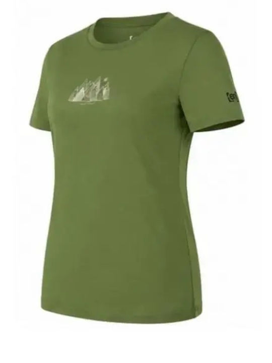 Damen T-shirt Grün