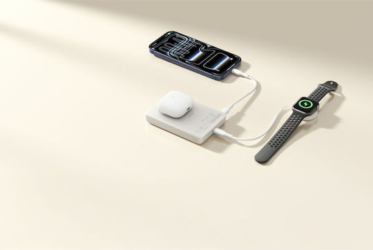 Belkin BoostCharge Slim Qi2 Power Bank 10000mAh 30W mit USB-C Ausgangsanschlüsse Beiges