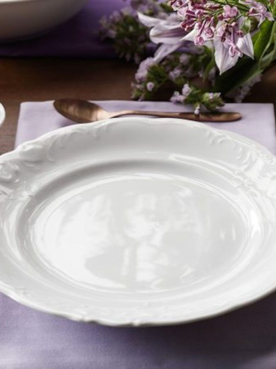 Emfasi White Porcelain Dinnerware Set 27pcs